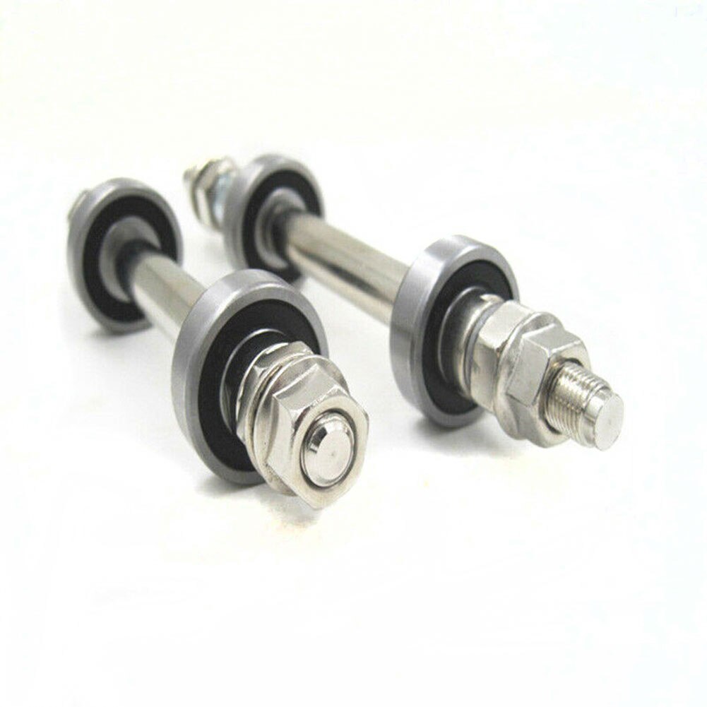 Bearing Bike Wheel Hub Axle Solid Shaft Lever Bicycle Repair Tool EDF88