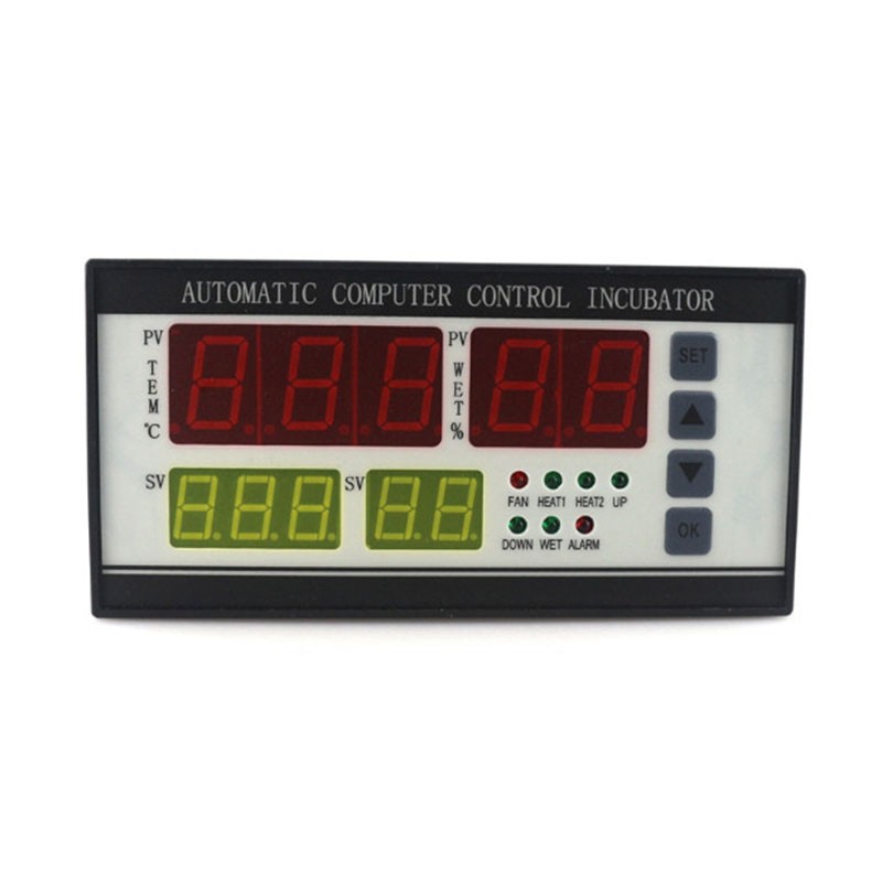 Maxgeek-incubadora de huevos Digital automática, controlador de temperatura y humedad