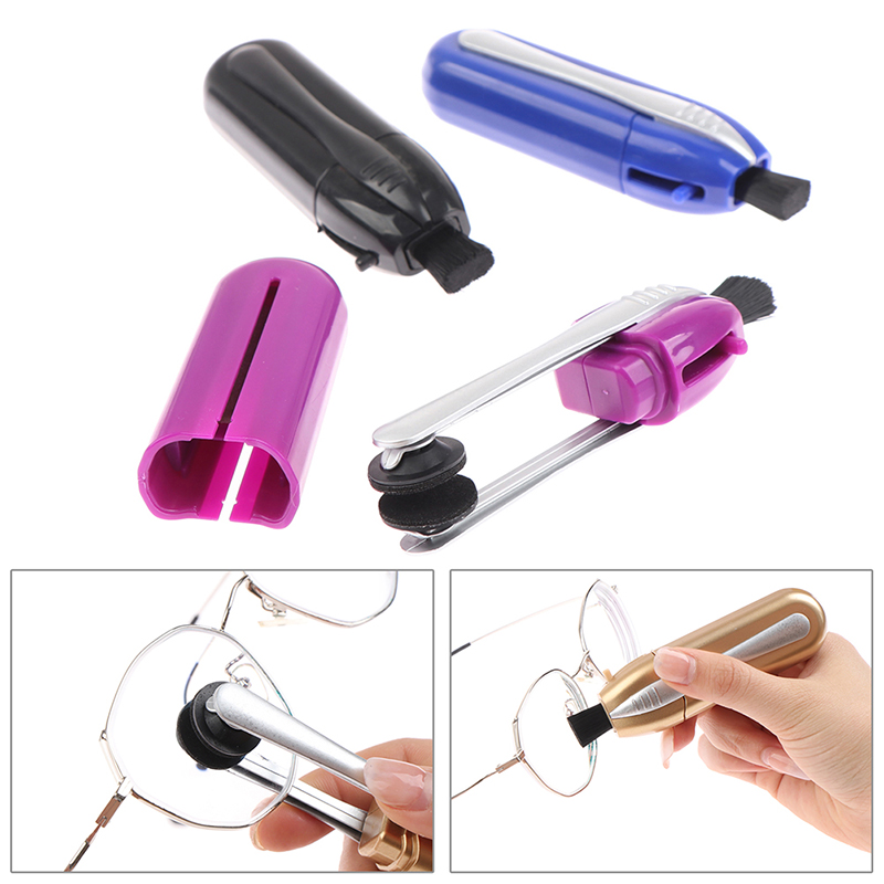Eyeglass Sunglasses Cleaner Glass Cleaning Kit Brush Maintenance Vision Care Clean Glasses Tool Nettoyage Lunette
