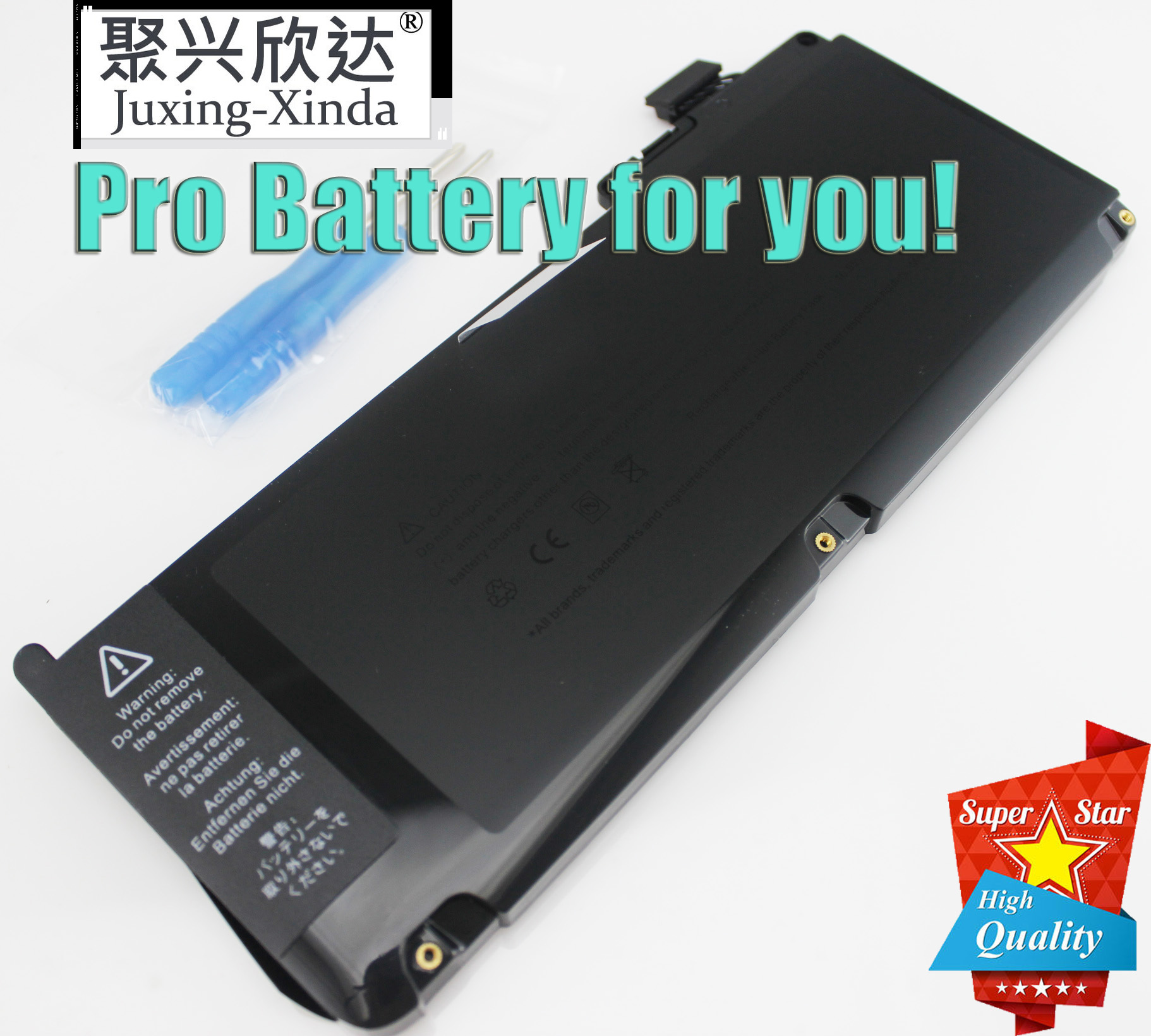 Batería de ordenador portátil de 10,95 V 63,5 Wh A1331 para Apple MacBook Unibody de 13 "A1342 (finales de Mid ), compatible con 020-6582-A MC233LL/A MC207LL/A