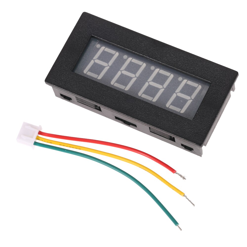 KKMOON High Precision Digital Tachometer with 0.56-Inch Red LED Display Motor Speed Measurement Module Speed Value Measurement
