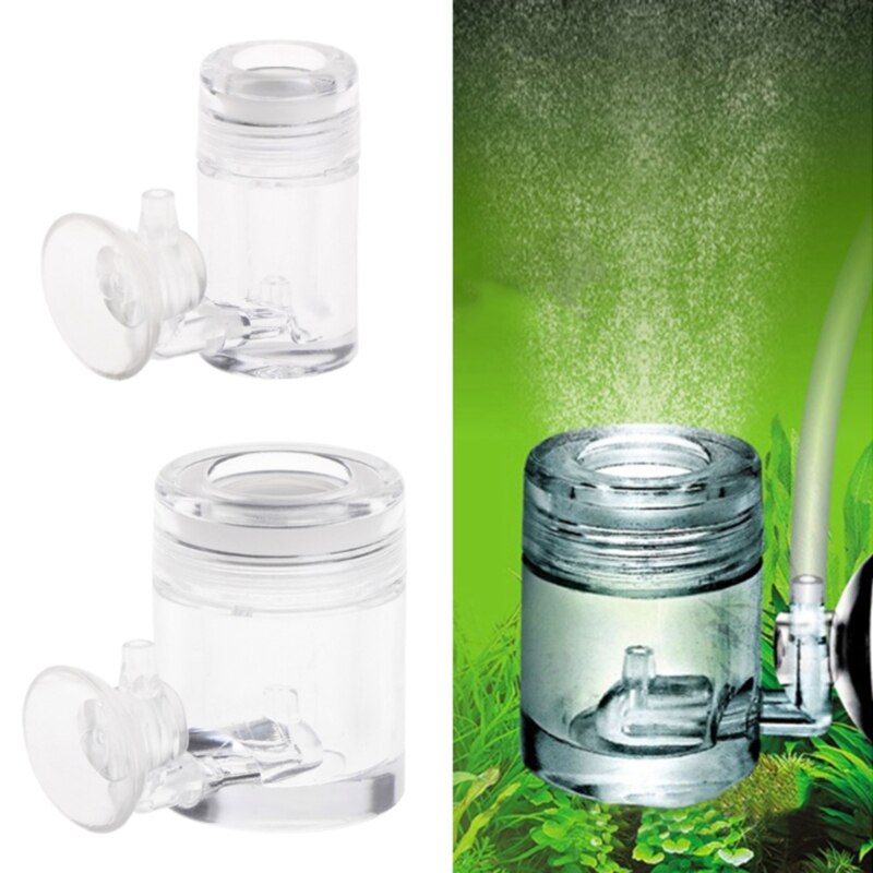 Carbon Dioxide Bubble Counter Single Double Head Water Plant Diffuser CO2 Non-return Bubble Counters For Fish Aquarium Tools