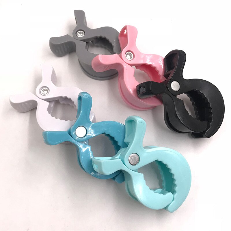 Baby Speelgoed Rammelaars Accessoires Candy Kleur Kinderwagen Wandelwagen 1Pc Om Haak En Speelgoed Deken Clips Plastic Universele Clip