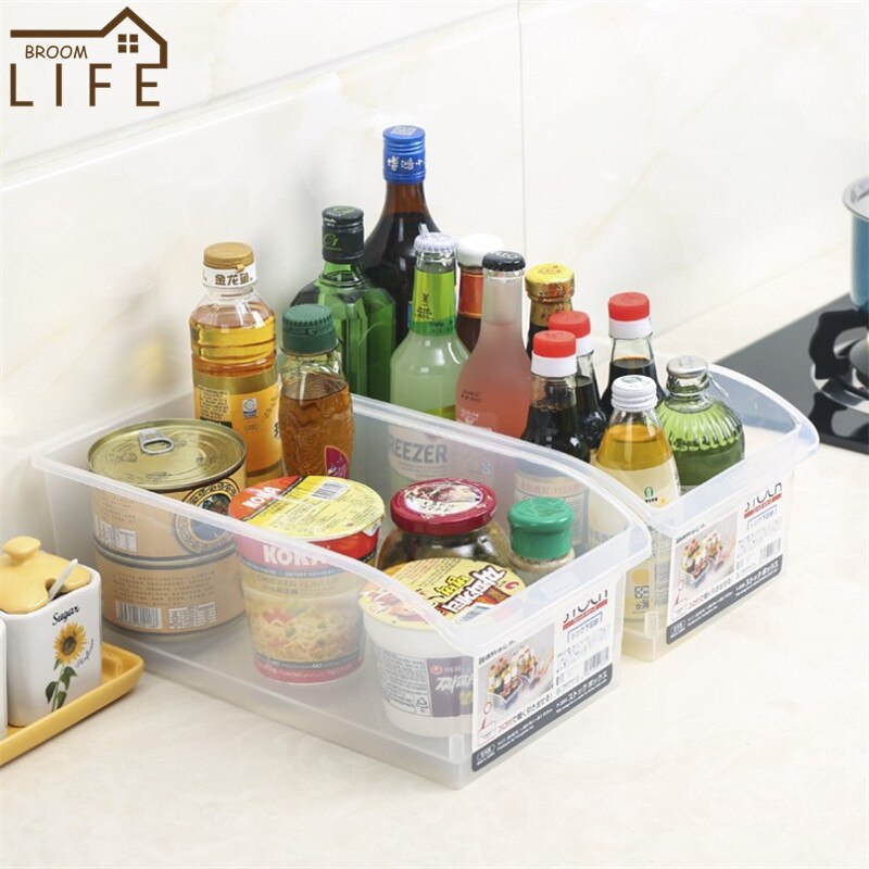 Kitchen Cupboard Organizer Snack Holder for Bulk Storage Pantry Organization Transparent Plastic Containers for Home Convenient