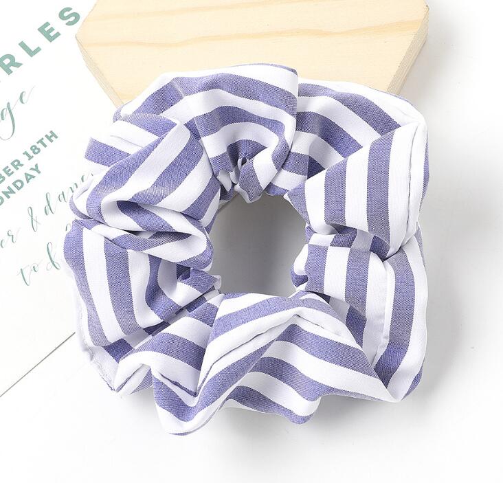 ¡Novedad de ! Pinzas coreanas para el pelo de Vsco, coletas para niñas, coletas para el pelo, diademas de Scranchy: Azul