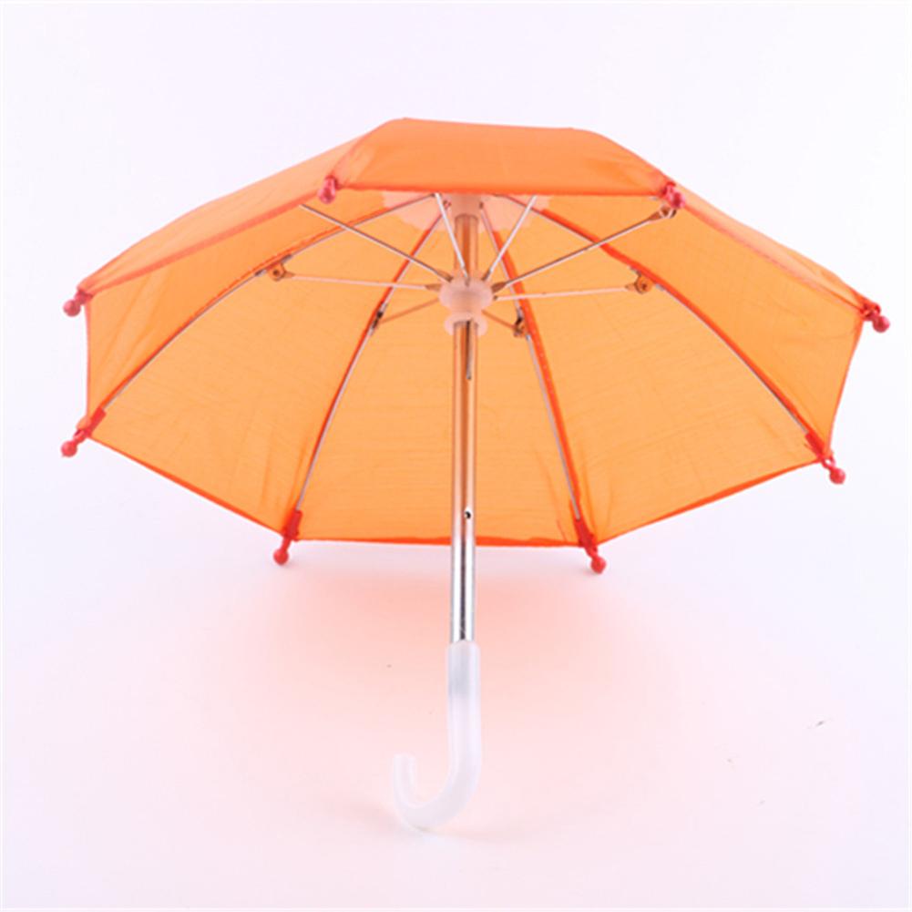 Mini Toy Umbrellas Doll's Toys Girls Doll Accessory Rain Umbrella Play Toy Photography Prop Cute Dollhouse Miniature Umbrella