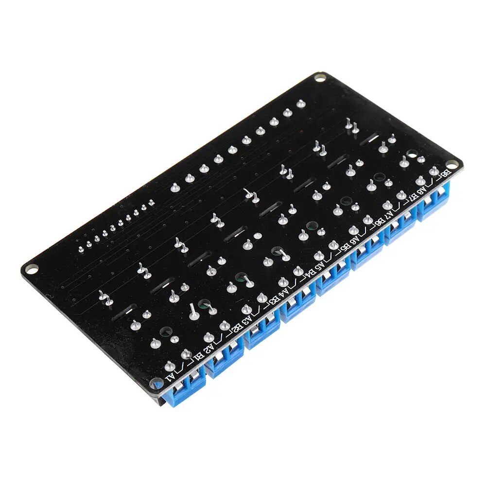 Relé de estado sólido de 5V y 8 canales SSR, bajo activador por flanco, módulo de relé de 2a y 240V para Raspberry Pi
