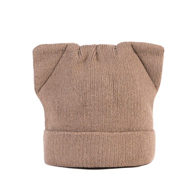 COKK Women Winter Beanie Hat Female Russian Warm Soft Knitted Cap Women's Cat Beanies Ear Flaps Hat Lady Skullies Touca Bonnet