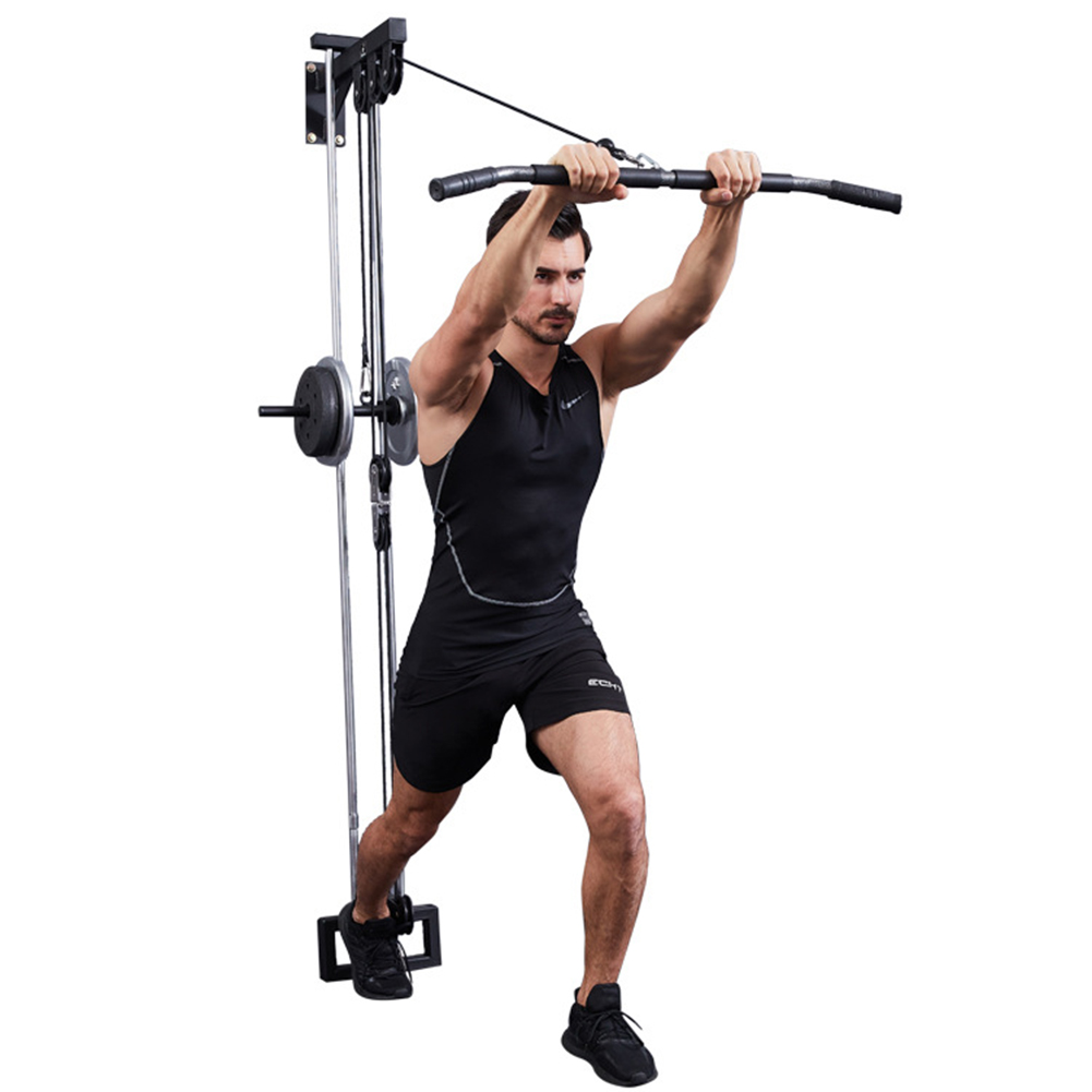 Poulies de Fitness DIY en Fil d'Acier Rotatif, Rouleau Coulissant, Musculation, Multifonctionnel, Machine de bug astique à Domicile