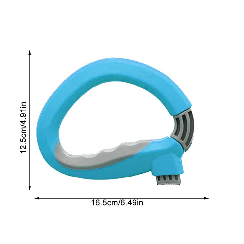 Portable Plastic Vegetable Carrying Tools Large Load Open And Close Type Vegetable Carrying Tools D-type Device Bag Carrier