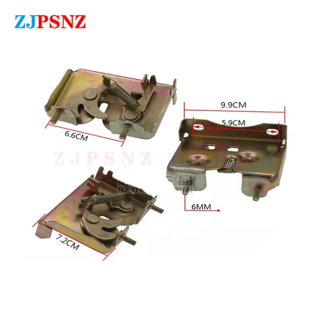 Scooter E-Bike Seat Lock Catch Buckle Scooter Motorcycle Quad ATV Go Kart Electric Bike Motorbike Seat Lock 38mm-57mm Seat Lock: Orange