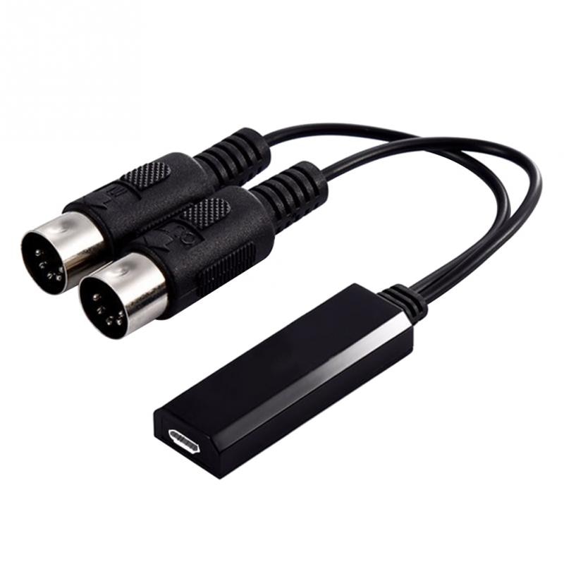 Universal Music Instrument 5 Pin Cable Wireless Bluetooth HIFI Electric Piano Stable Converter MIDI Adapter Audio Studio