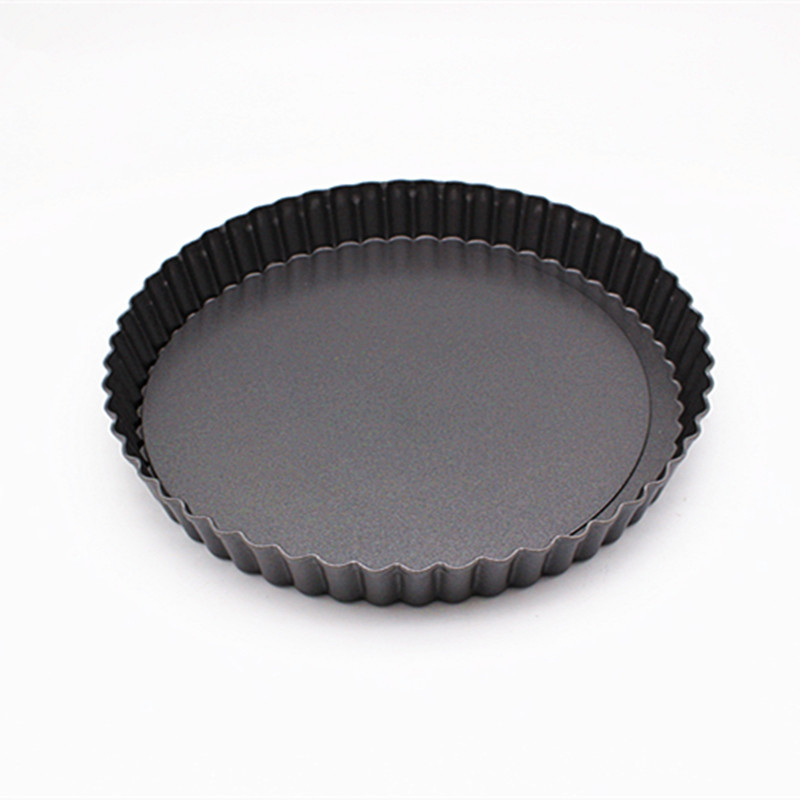 Moules à tarte antiadhésifs, Quiche Flan, tapis de cuisson, pâtisserie, four, outil de cuisine, DIY: 12x2.2cm