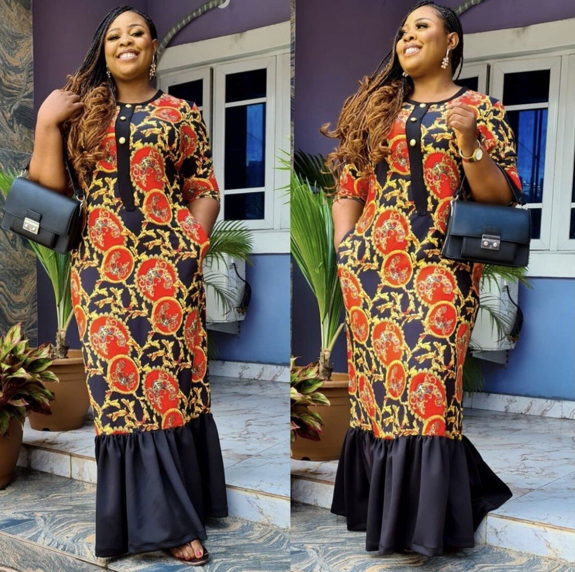 Dashiki African Clothing Robe Africaine Femme Slim Evening Long Maxi Dress Africa Clothes African Dresses For Women