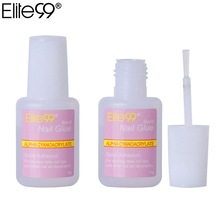 Elite99 10G Sterke Lijm Manicure Kit Valse Valse Tip Acryl Nail Art Decoratie Manicure Gereedschap Lijm Voor Diy