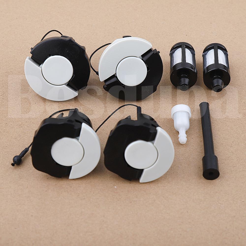 2 sets Gas Fuel Oil Cap For Chainsaw Stihl MS171 MS181 MS200 MS210 MS200T MS211 MS192 MS192T MS230 MS240 MS250 MS260 MS340 MS360