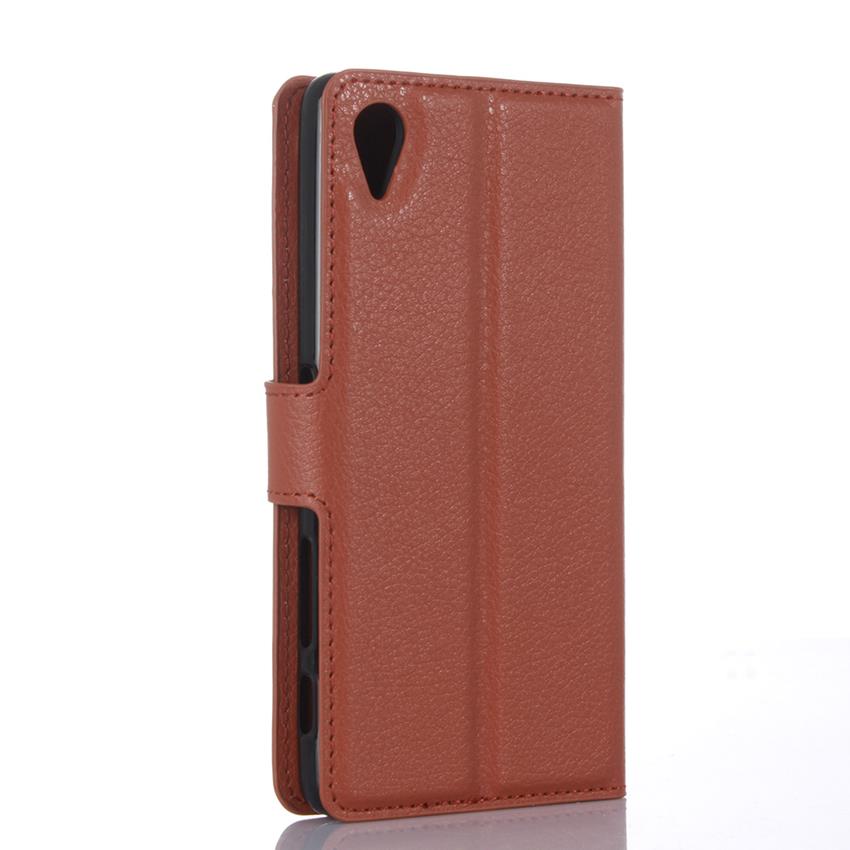 Luxury Leather Flip Case for Sony Xperia X F5121 Dual F5122 Smartphone Wallet Stand Cover With Card Holder Phone Bag Coque Funda