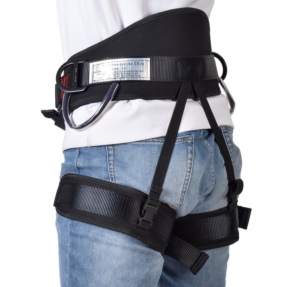 Safety Rock Tree Climbing Rappelling Harness Seat Sitting Bust Belt Excellent Workmanship And Long Service Life