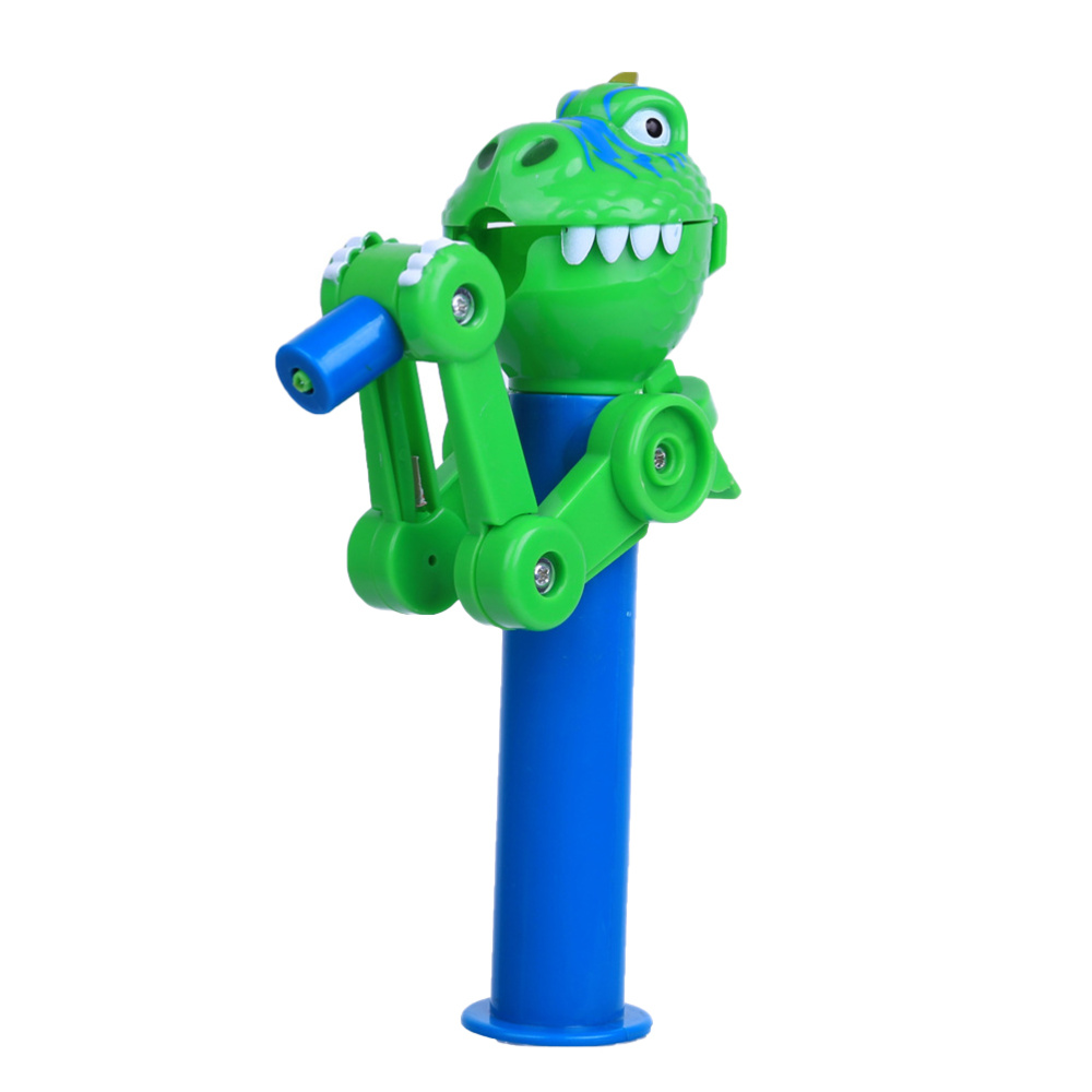 Lollipop Robot Houder Vorm Kids Voor Kinderen Lollipop Snoep Opslag (Groen)