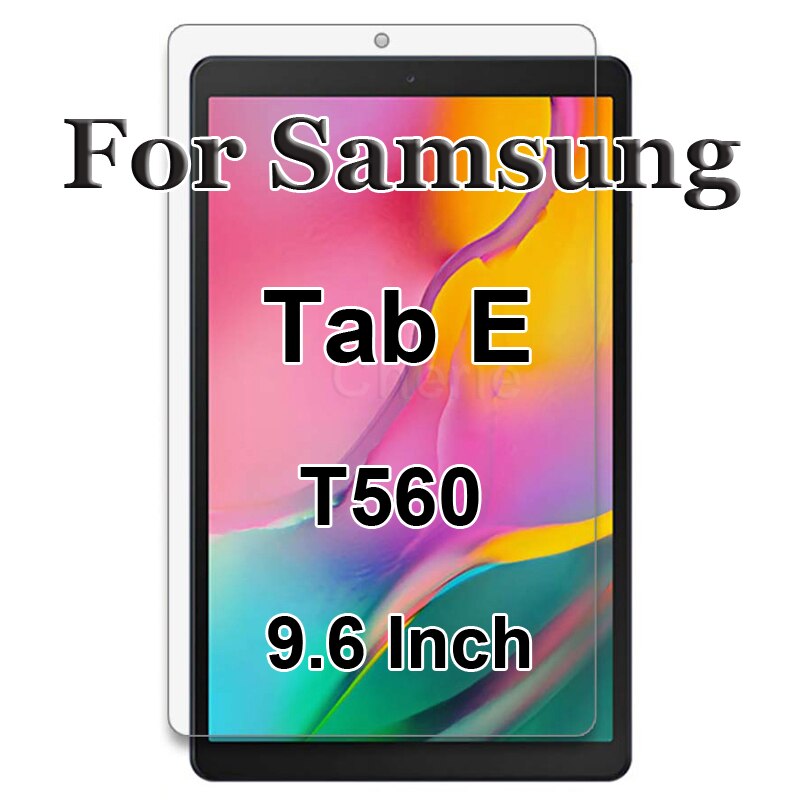 Gehard Glas Voor Samsung Galaxy Tab S6 Lite 10.4 S S4 S5E S6 10.5 E 9.6 S2 S3 9.7 Note 10.1 Screen Protector Beschermende Film: Tab E 9.6 T560