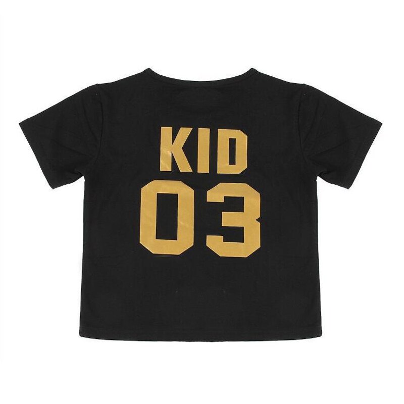 BEKE MATA Familie Bijpassende Kleding Zomer Brief Print Familie Look Vader Moeder Dochter Zoon T-shirt Set Familie Kleding