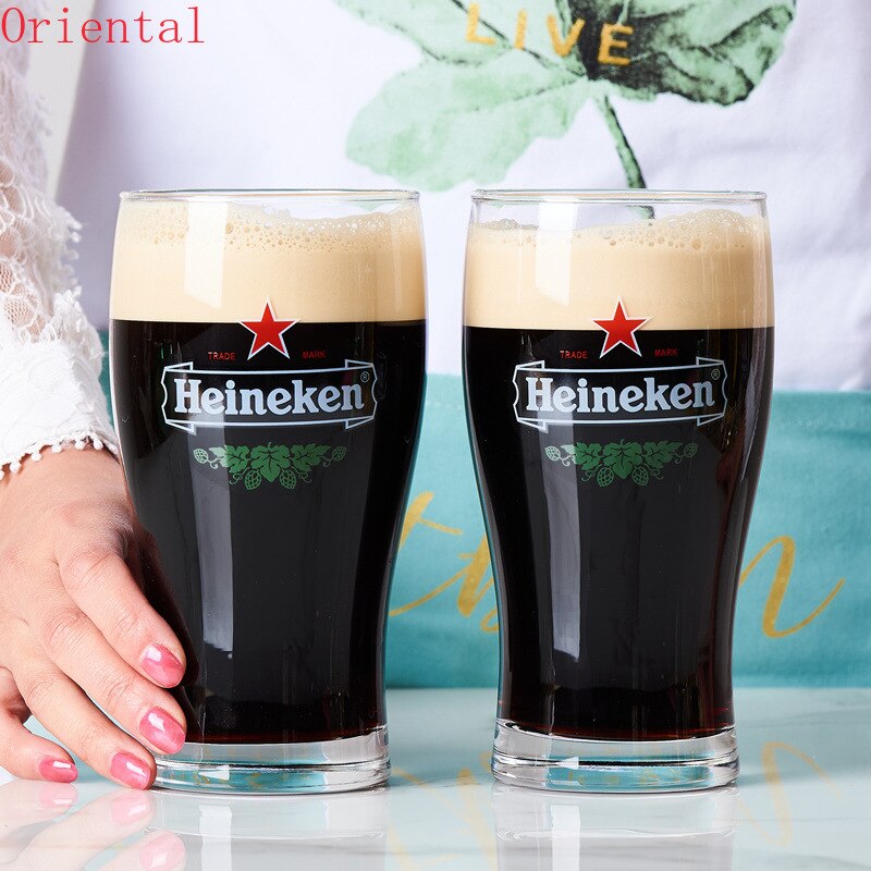 300ML/570ML Personality Beer Glass Cup 1664 GUINNESS HeineKen Beer Mug Wine Glass for Bar Whiskey Glass KTV Party