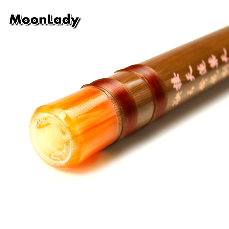 Flauta de bambú con línea roja, instrumentos musicales tradicional hechos a mano, instrumento de viento de madera chino, fácil de aprender, C/D/E/F/G