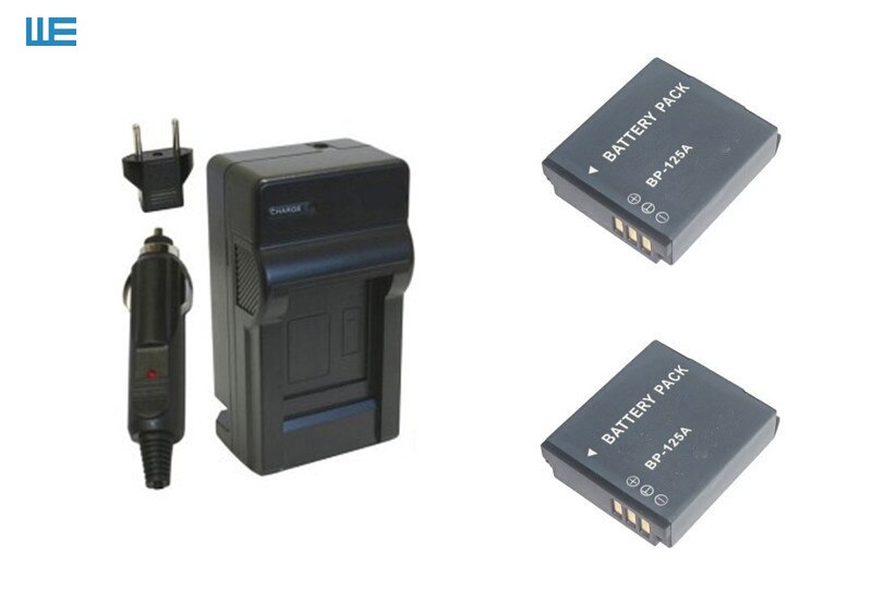 IA-BP125A,IABP125A,BP125A batterie + chargeur pour SAMSUNG HMX-QF20,HMX-QF30,HMX-QF300,HMX-M20,HMX-Q10,HMX-Q20,HMX-Q100,HMX-Q130,, T10: Black