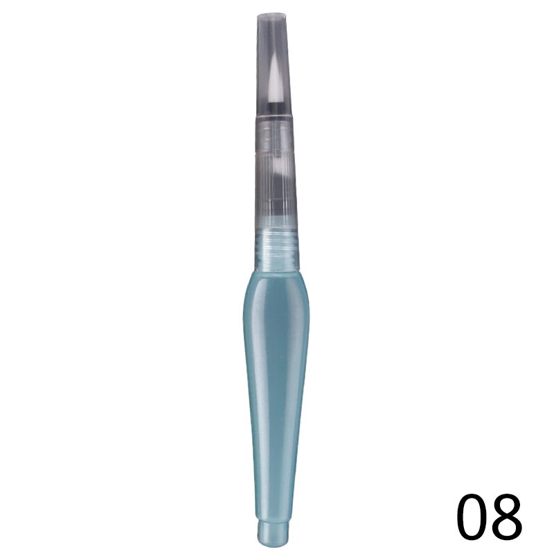 Pinceau rechargeable couleur de l'eau pinceau crayon Portable doux aquarelle pinceau stylo pour débutant peinture dessin Art fournitures: 08