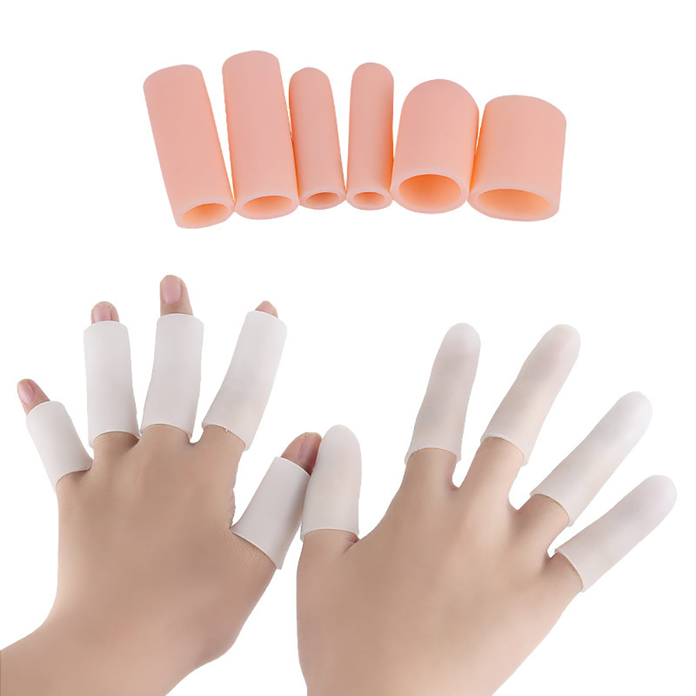 2\5 stücke Weiche Silikon Finger Schutz Gel Rohre Kleine Zehe Schutz Mais Schmerzen Relief Hülse Abdeckung Zehen Separatoren fuß Pflege Werkzeug