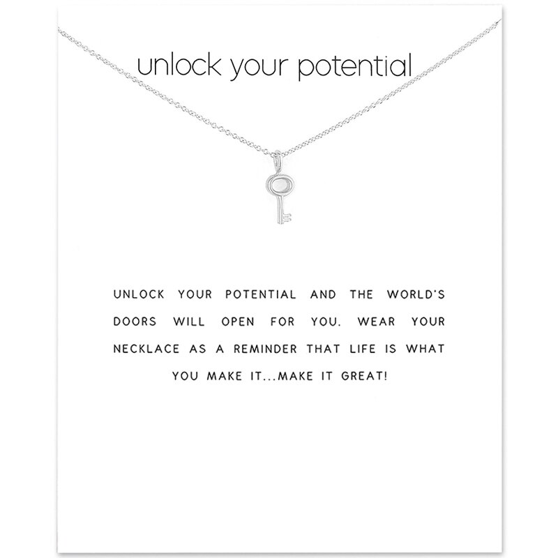 Moonxuan schlüsselanhänger-halskette, vergoldete und versilberte legierungskette, choker-schmuckhalskette für damen, karton: Hkkey-w-sliver
