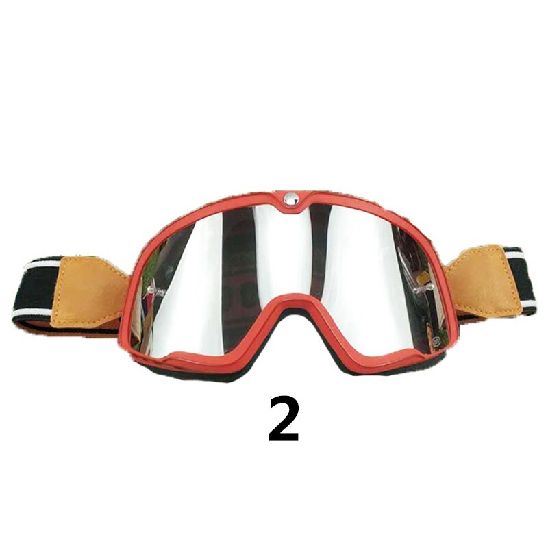 MX Off Road-gafas para Motocross, cascos de Moto de cross, gafas de esquí, ATV, Retro: as the picture 2