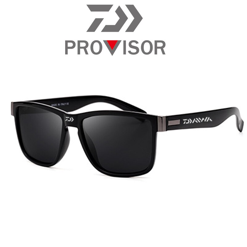2022 Fishing Glasses Outdoor Men&#39;s Fishing Sunglasses Mountaineering Frame Colorful Polarized Glasses Driving Goggles: Photo Color1