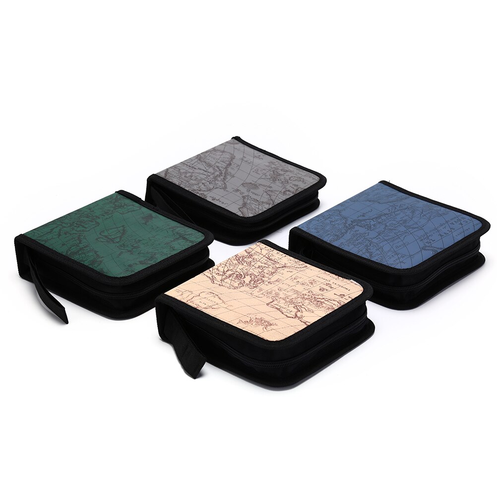 40Pcs Disc Cd Dvd Capaciteit Case Opslag Houder Carry Case Organizer Mouwen Wallet Cover Bag Box Cd Dvd Opslag cover Accessoire