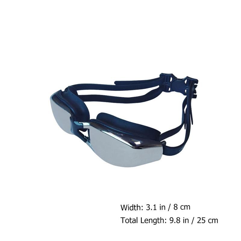 1 Pair Myopia Swimming Goggles Anti-fog Swim Glasses for Men Women