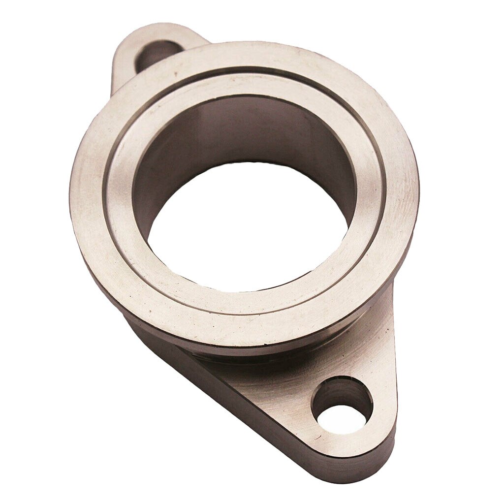 nierdzewny Wastegate adapter 38mm robić 38mm V zespół dla 2 kolektora kołnierzowego