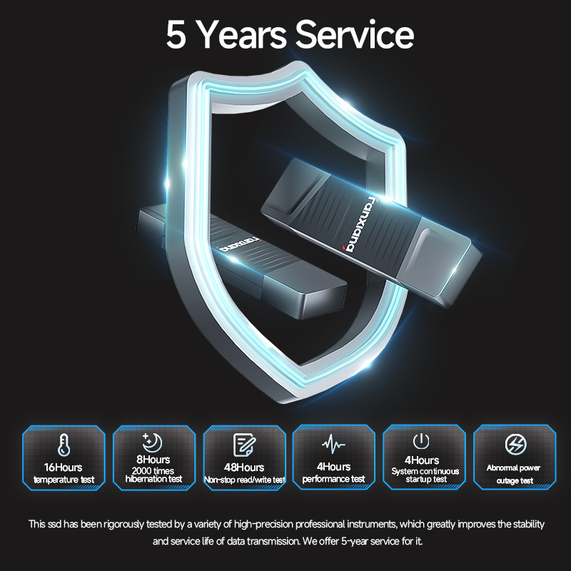 Fanxiang FF397 550MB/s USB Flash Drive With Write Protect Button 512GB 1TB High Speed Solid State Pen Drive For Laptop Phone PC