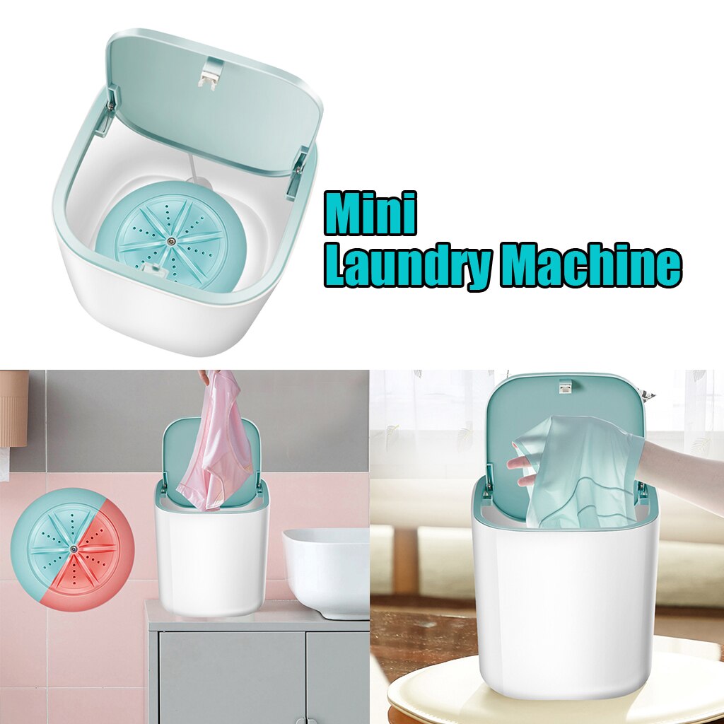 Mini Washing Machine Laundry Machine Washer USB Charging Personal Compact