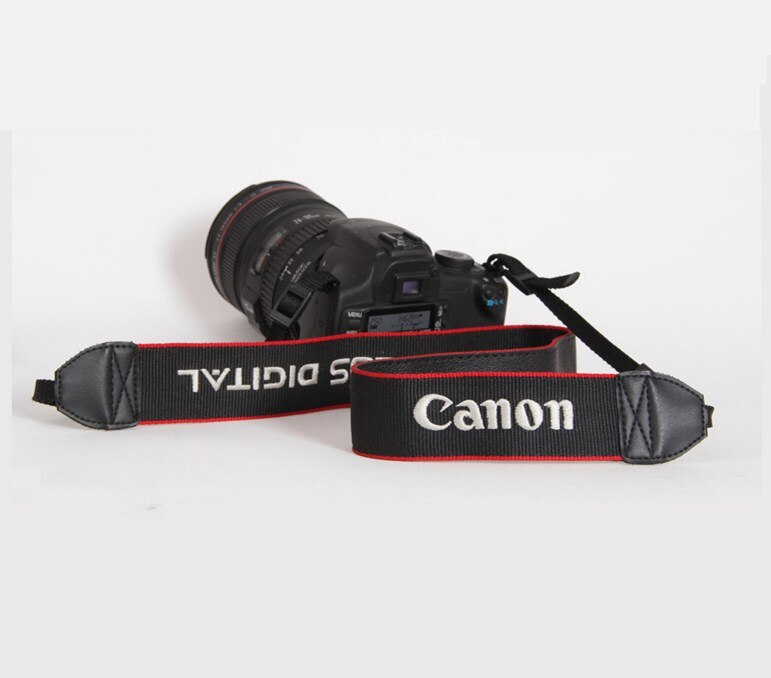 Universal Color Stripes Soft Camera Neck Straps Shoulder Strap for DSLR Canon