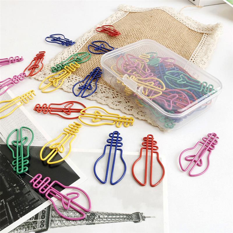 30 szt. Lampa kolorowa żarówka kształt spinacze robić papieru kreatywne klipsy robić znakowania zakładki klipsy robić szkoły ślubnej