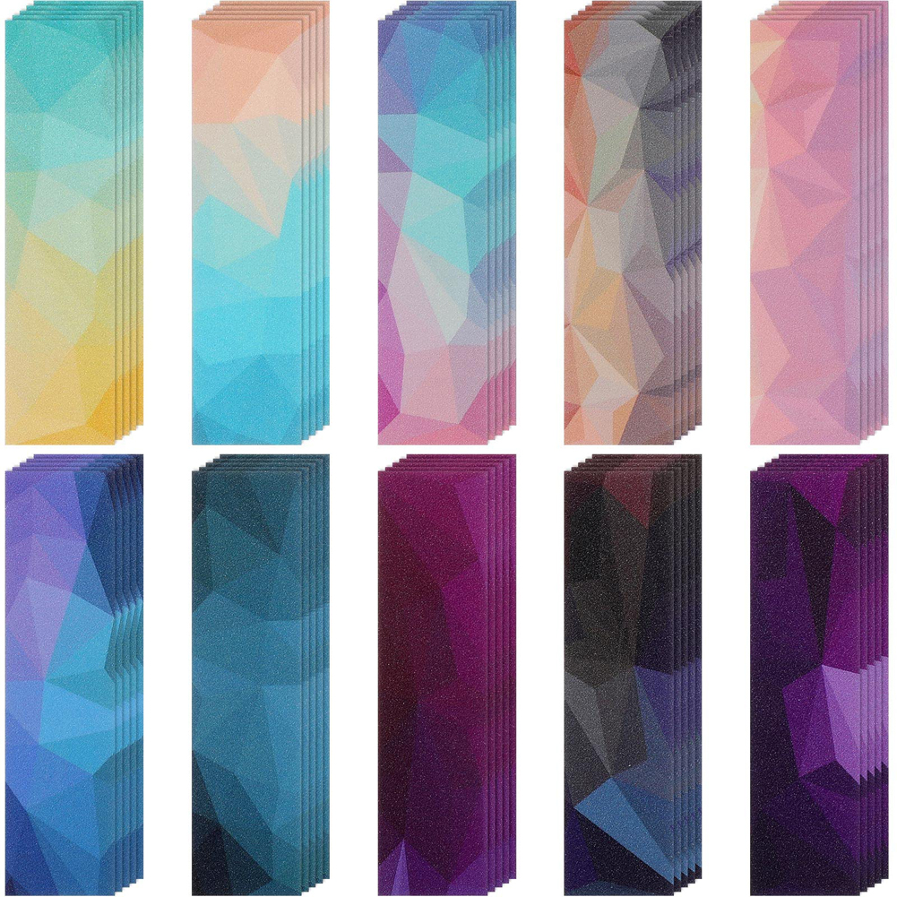 10/20 pcs Texture Strip Toy Anti Stress Calming Texture Strip Adhesive Adult Teen Desk Classroom Anxiety Relief Gradient Style