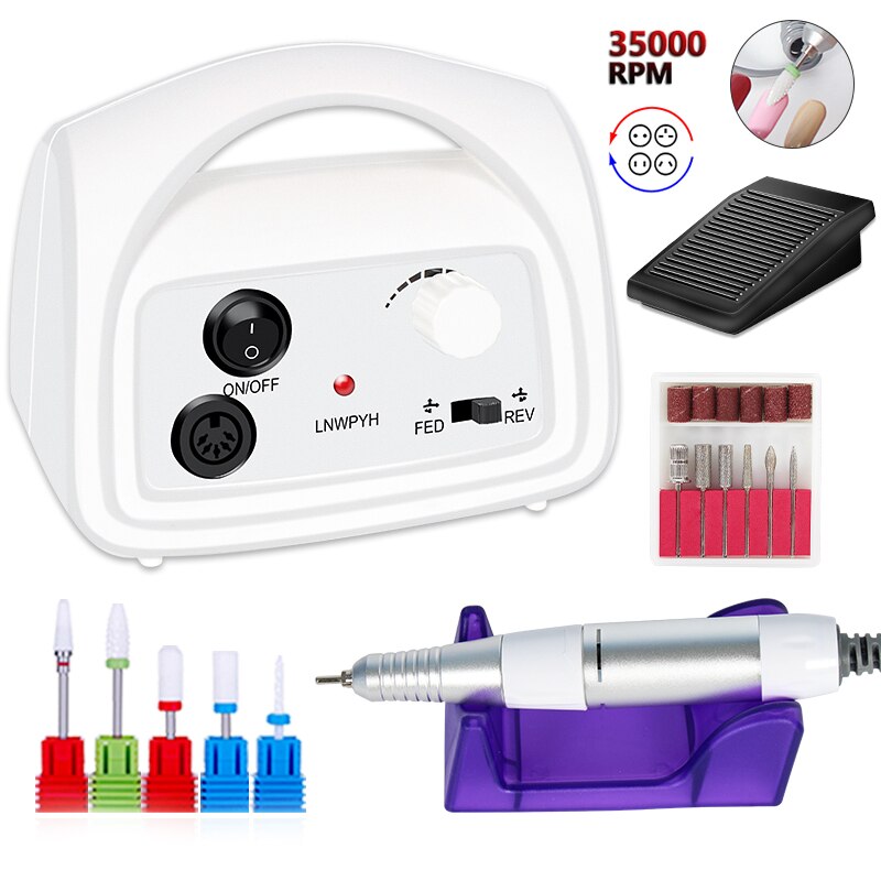 35000 Rpm Nail Boor Machine Elektrische Manicur... – Grandado
