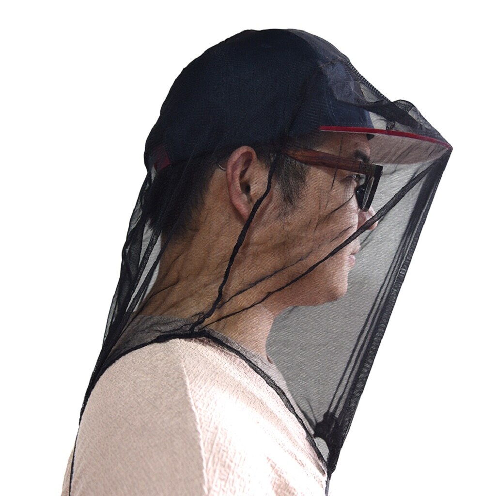 Outdoor Hoed Mesh Masker Anti Mosquito Head Netto Gezicht Cover Sjaal Voor Vissen Klimmen Jungle