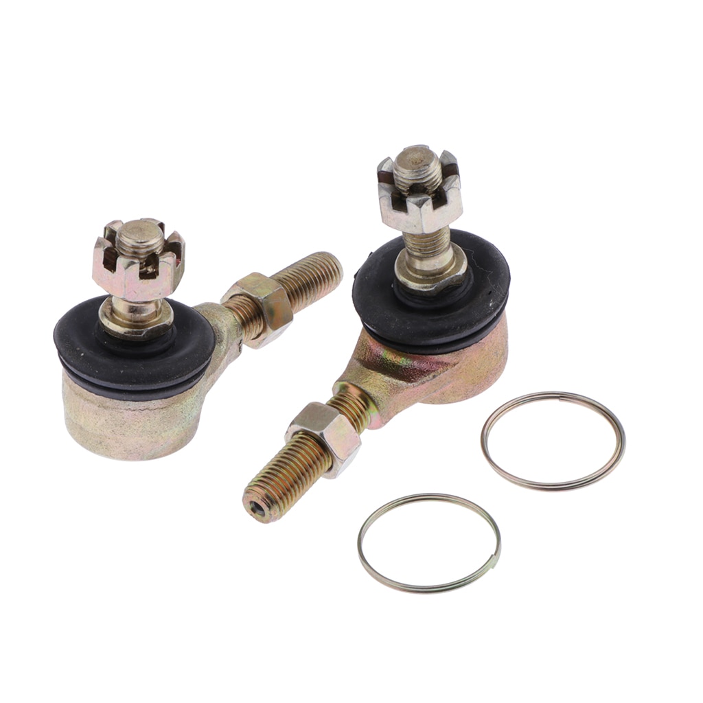 1 Paar M10 10 Mm Trekstang Kogelgewricht Voor Atv Quad Go Kart Bromfiets Scooter