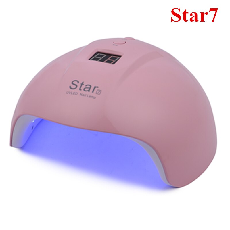 UV LED Nagel Lamp met 12/15 Pcs Leds Voor Manicure Gel Nail Dryer Drogen Nagellak Lamp 30 s/ 60 s/90 s Auto Sensor Manicure Gereedschap: Rood