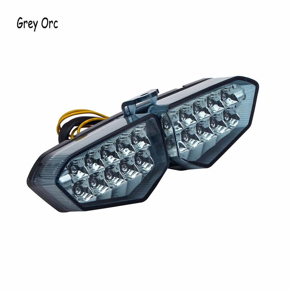 Til yamaha yzf  r6 2003 2004 2005 baglygte baglygte bremse blinklys integreret led lys: Default Title