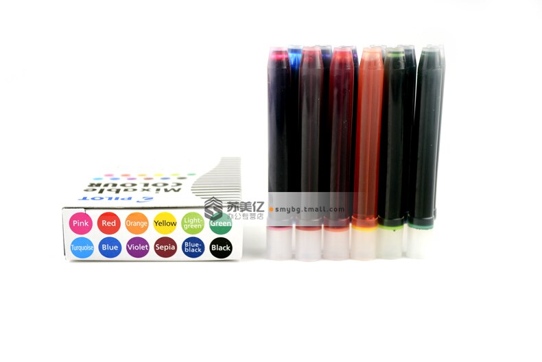 Pilot Mengbaar Kleur Diverse Kleuren 12 Kleuren Inkt Cartridges Voor Pilot Parallel Pen Vulpen