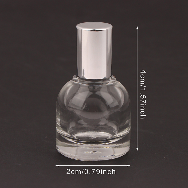 10 ml tragbare dicke Glasroller ätherisches Öl Parfümflaschen Reise nachfüllbare Rollerball-Fläschchen Reise Roll-on-Flaschen Fläschchen