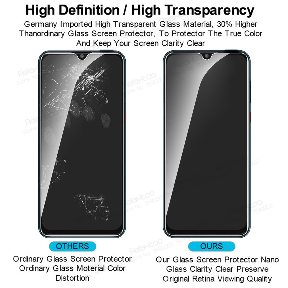 2 Stuks Originele Gehard Glas Voor Zte Blade A7 A5 Screen Protector Voor Zte Blade Een 5 7 A52020 a72020 Cover Beschermende Film