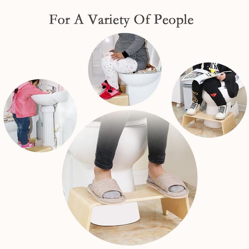 Toilet Seat Poef Huishoudelijke Multifunctionele Wc Kruk Antislip Verhoogde Verdikte Kruk Voet Kruk Squatty